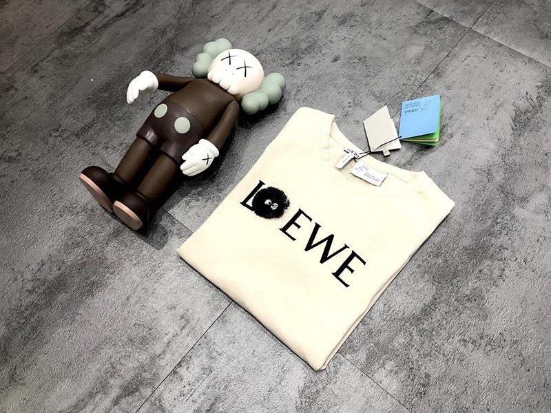 春もの新作 ロエベ コットン アナグラムTシャツ スーパーコピー low41681